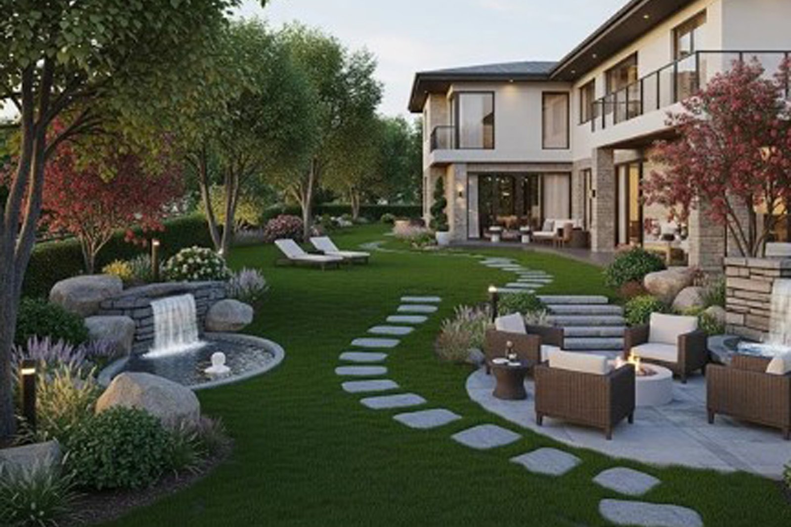 3D Landscape Architects Designing - Organic Nursery garden